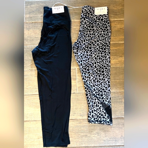 Serra Pants - 2pk Ladies Soft Capri Leggings